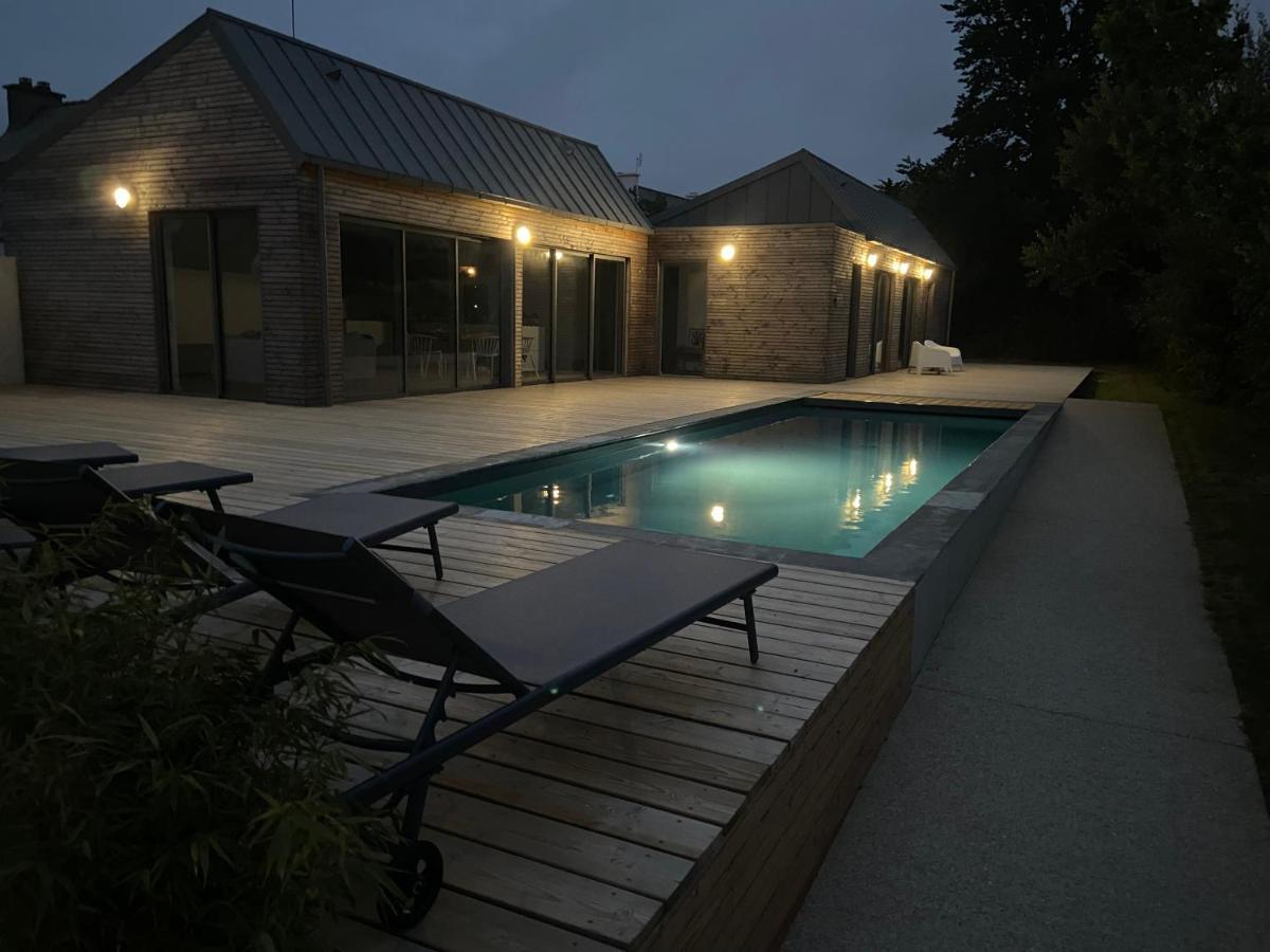 Landunvez Magnifique Villa Avec Piscine, A 5 Min Des Plages מראה חיצוני תמונה